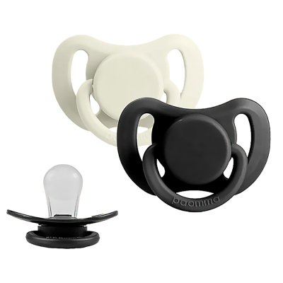 Набор силиконовых пустышек 0-6 мес 2 шт в контейнере Paomma PPS11112 1